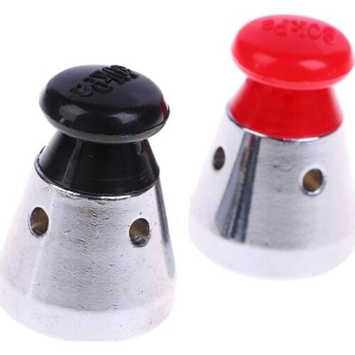 80KPA Universal Floater Pressure Limiting Valve Safety Valve Replacement For Pressure Cookers Random Red/Black 1 Pcs