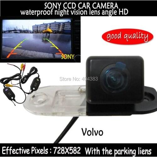 Wifi FOR sony CCD chip Rear View car backup reverse parking camera night vision waterproof for VOLVO S80 SL40 SL80 XC90 S40 C70