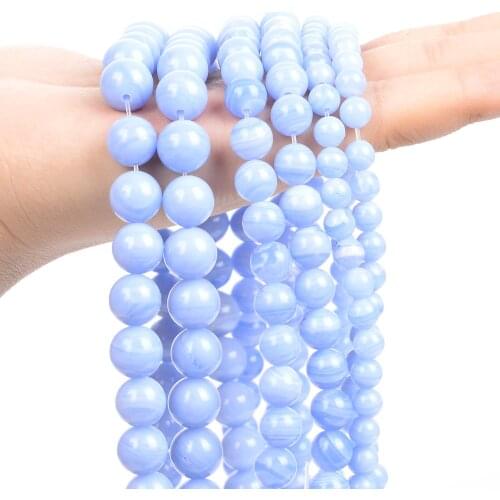 Natural Stone Beads Synthetic Purple Agates Round Loose Spacer Beads for Jewelry Making Bracelets Necklace Accessories 6/8/10MM