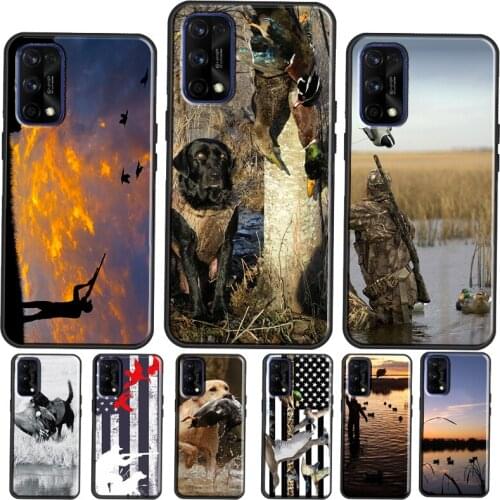 Duck Hunting Phone Case For Realme 8 Pro 6 7 Q3 Pro C3 C21 GT Neo Cover For OnePlus 9 Pro 8 8T 9R Nord