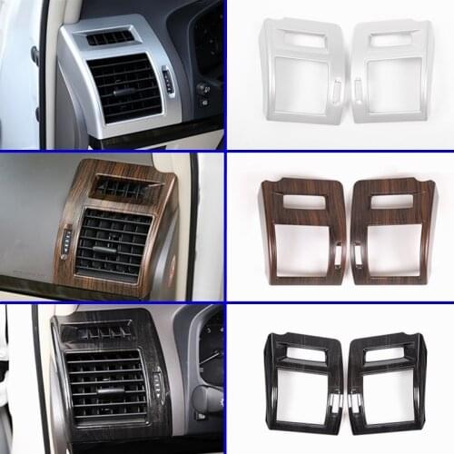 For Toyota Land Cruiser Prado FJ150 150 2010-2019 Car Side Air Conditioning Vent Frame Trim Car Accessories