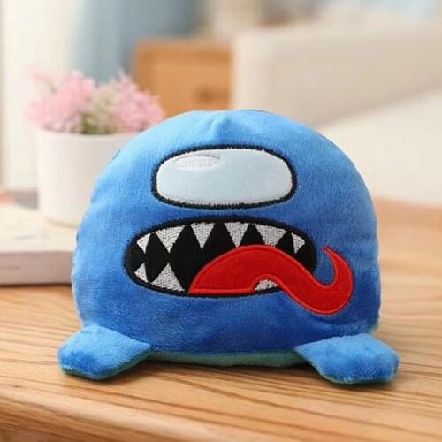 Stuffed Dolls Reversible Amoung Us Plush Toys Animal Among Us Game Plush Doll Cartoon Peluche Brinquedos Kids Plushie Toys Gift