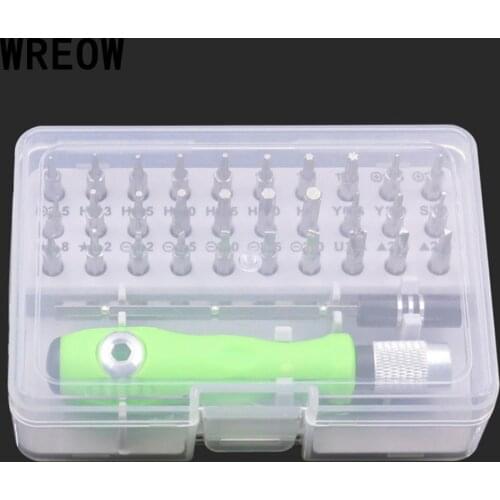 Screwdriver set 32 In1 Precision Repair Tool Magnetic Driver For Household Phone Computer Laptop Torx Screw Driver Set Bits D4