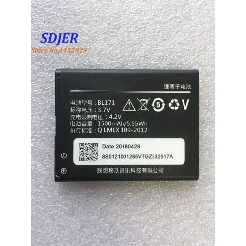 New BL171 1500mAh Battery For Lenovo A60 A500 A65 A390 A368 A390T BL-171