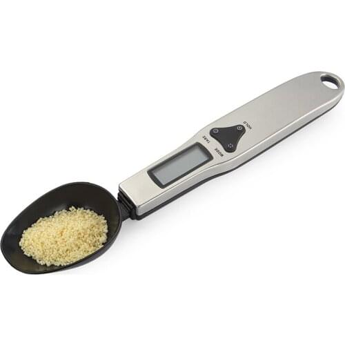LIYIMENG 300g/0.1g Portable LCD Digital Kitchen Scale Measuring Spoon Gram Electronic Spoon Weight Food Scale High Quality