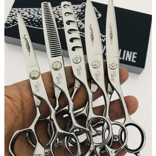 Sharp Blade 6.0 Inch Hairdressing Scissors Professional Hair Scissors Set Hair Cutting Shears Barber Scissor Cut Razor Makas