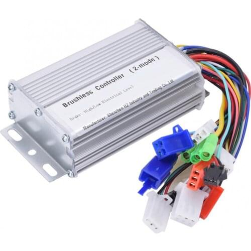 24V/36V/48V 350W Motor Controller 6 Tube 12-20A Electric Bicycle Brushless Controller E-bike Electric Scooter Controller