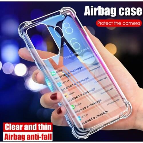 A82 Ultra Thin Phone Back Funda For Samsung Galaxy A82 Full Cover Case Soft TPU AirBags For Samsung Galaxy A82 A22 A 22 82 A 22