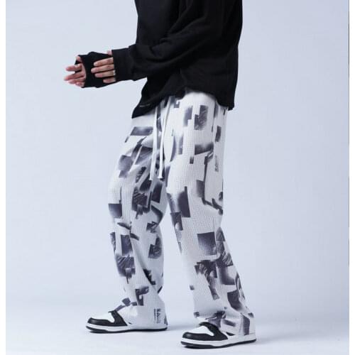 High Street Men‘s Harem Pants Fashion Streetwear Hip Hop Man Jogger Trousers Oversized Casual Black Pants Male Sweatpants M-5XL