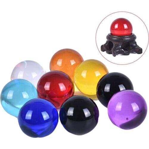 1pc Crystal Ball Cute Crystal Ball Rare Natural Magic Ball Sphere Balls Crystal Craft Decor