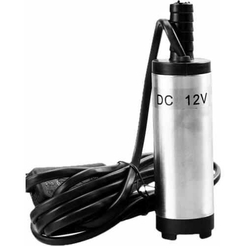 12V 24V DC Electric Submersible Pump For Pumping Diesel Oil Water Fuel Transfer Pump