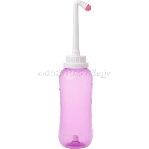 500ml Portable Bidet Sprayer Personal Cleaner Hygiene Bottle Spray Washing O18 dropship