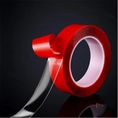 Double-sided Tape Seamless Waterproof Acrylic Transparent Clean Waterproof Glue Kitchen Bathroom Strong Wall Stickers Adhesives