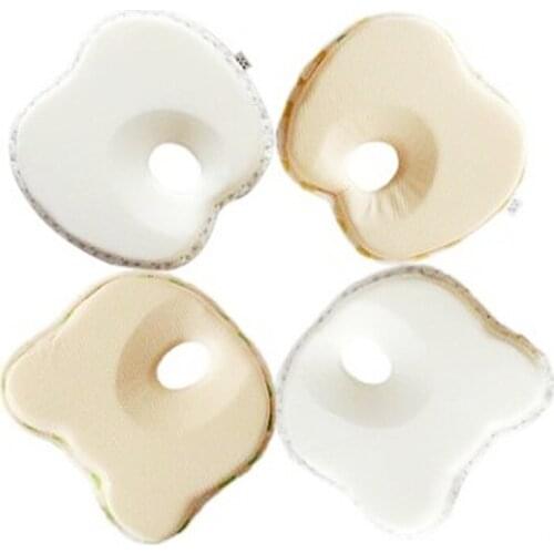 Hot Infant Anti Roll Toddler Pillow Shape Toddler Sleeping Positioner Cushion Flat Head Protect Newborn Baby Bedding