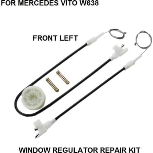 FOR MERCEDES VITO W638 WINDOW REGULATOR REPAIR KIT FRONT LEFT 1996-2003