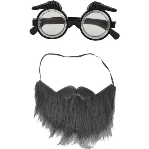 Disguise Glasses with Funny Eyebrows and Mustache Perfect Party Favors for
