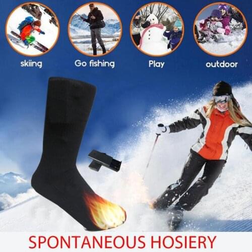 Electric Heated Socks with Battery Power Clothing Thermal Foot Treasure Winter Self-heating Socks to Prevent Cold Warm-socks NEW