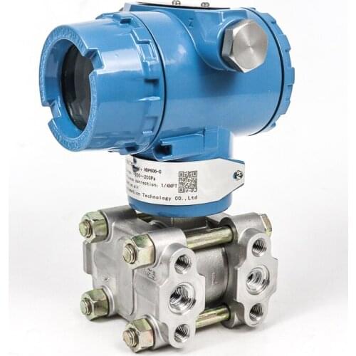 4-20ma 3051 capacitance differential pressure transmitter differential pressure transducer with led