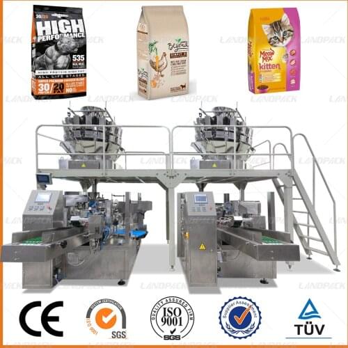Customized Full Automatic Pet Food Dog Food Doypack Machine