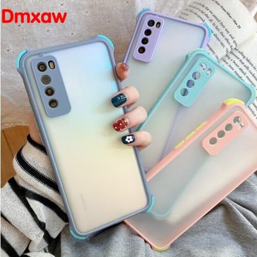 Shockproof Matte Case For Xiaomi Redmi 9C 9A Note 9S 9 Pro Max 8T 8 7 K30 K20 Pro 9 8 8A Transparent Cover Anti fall Skin Feel