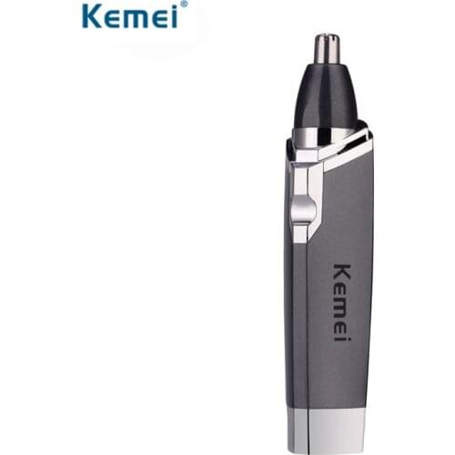 Kemei Battery Operation Nose Trimmer Ear Hair Trimmer Clipper Shaver Razor Men Face Care Hair Removal For Women Men Nose Trimmer