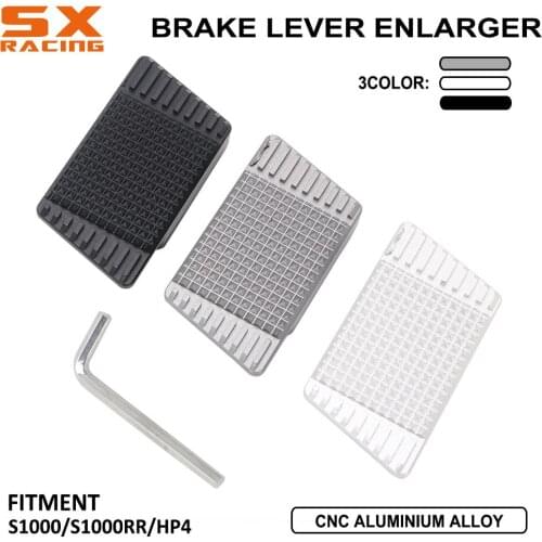 Motorcycle CNC Brake Lever Pegs Pedal Extension Enlarger For BMW S1000 S1000RR HP4 S 1000 1000RR R 2009-2018