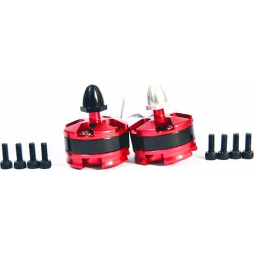 High Quality 4PCS Racing Edition 2204 2204 2300KV 2-3S Brushless Motor CW/CCW For QAV250 ZMR250 260 280