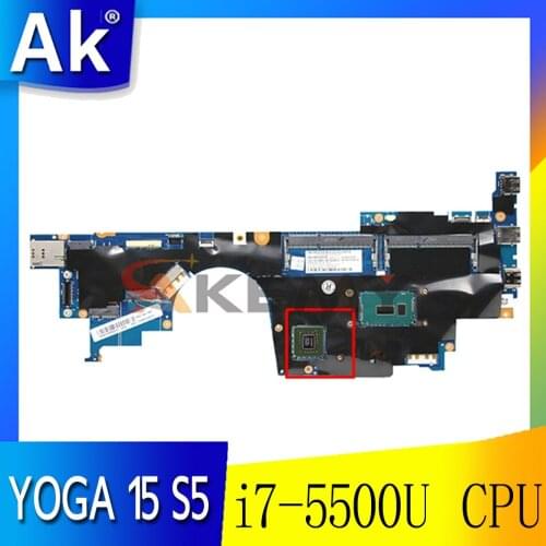 ZIUS1 LA-B591P YOGA 15 S5 Laptop motherboard mainboard CPU i7-5500U 840M FRU DDR3 00NY539 00JT361 00NY540