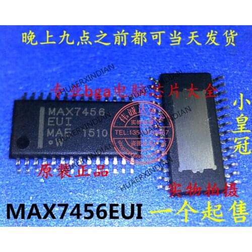1Pieces new Original MAX7456EUI+T MAX7456 TSSOP-28 1 In stock real picture