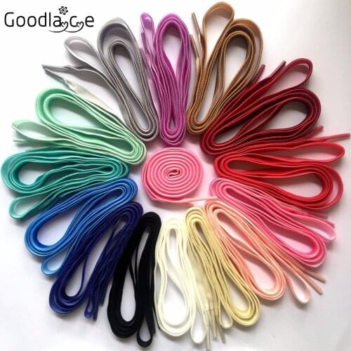 100 Pairs of Flat Velvet Ribbon Shoelaces Shoe Laces f. Sneaker Sport Shoes Fantastic 80cm, 100cm, 120cm, 140cm