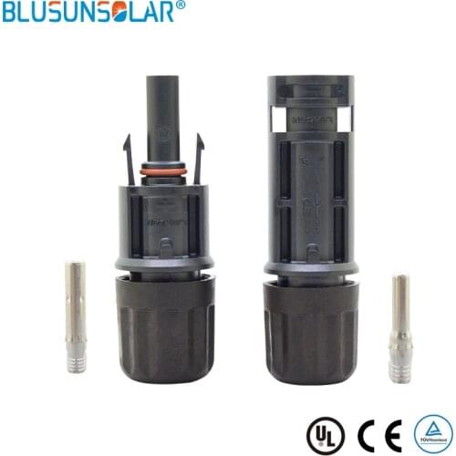 100 Pair/lot hot selling connector PV Male Female Solar Connector IP68 for 4mm2 cable