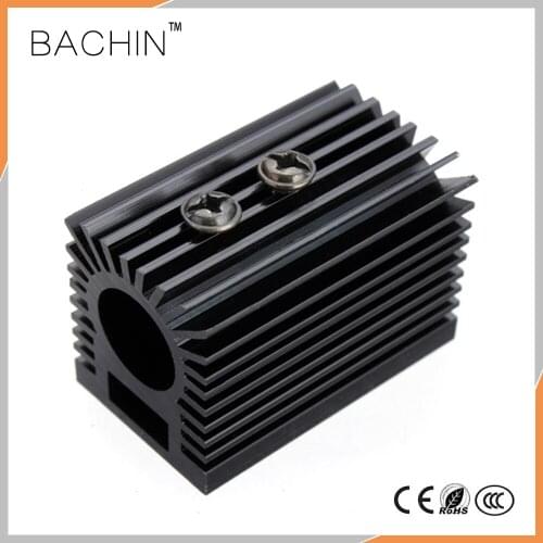 12mm Laser Radiator 100mw-250mw laser module Heat Sink Holder Laser Head Fixation Heat Dissipation Laser Cooling Parts