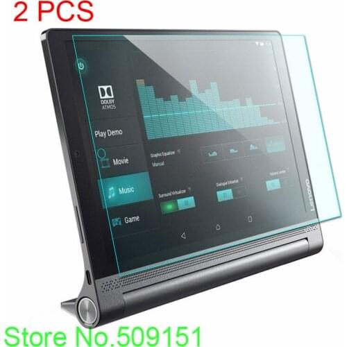 2 PCS Tempered Glass Screen Protector Film for Lenovo Yoga Tab3 Tab 3 Plus 10 YT-X703F 10.1" Tablet
