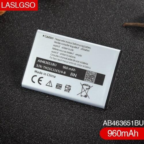 Good Quality 3.7V AB463651BU Battery for Samsung S7070 S5608 S3370 L700 w559 S5628 C3222 F400 M7500 M7600 S3650 S3830 S5600