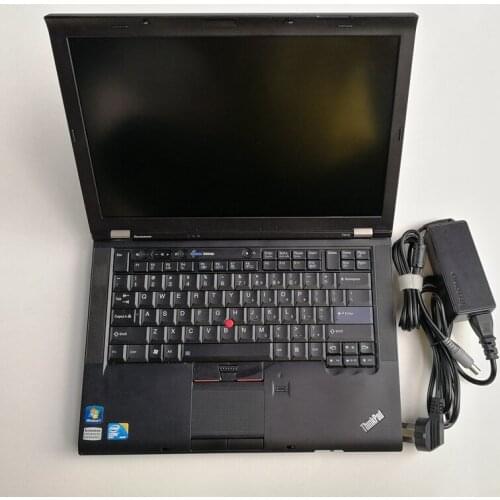 Used laptop T410 forMB star c4 mb star c5 SD connect C5 compact 4 car vehicle auto diagnosis and programming with new 320GB HDD