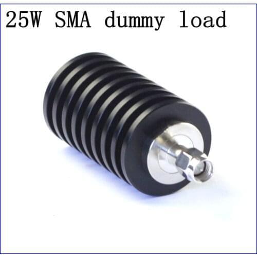 RF Coax 25W SMA male connector Small 50 ohm DC-3GHz 6GHz, Dummy load Plug