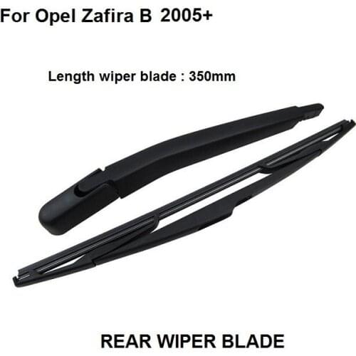 FOR VAUXHALL OPEL ZAFIRA B MK2 REAR WINDSCREEN WIPER ARM AND BLADE 2005-2015 SET BRAND NEW