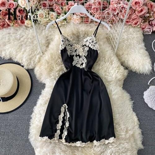 HANGCODE Summer Dresses With Lace