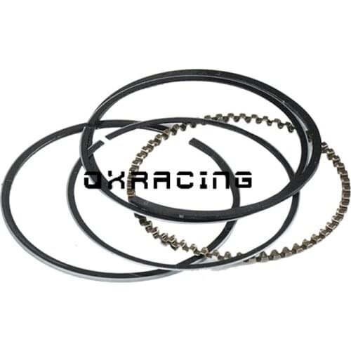 Motorcycle Lifan 125 LF 125cc 52.4mm Piston Ring Set For Horizontal Engines Dirt Pit Bike ATV Quad Monkey Bike Parts 1P52FMI