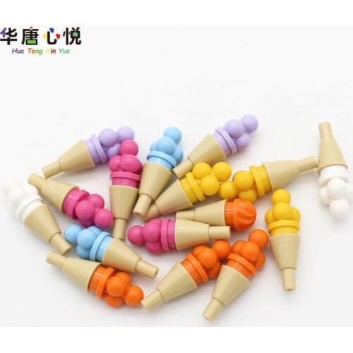 MOC Bricks Food Series DIY 6254 Ice Cream Bubble Cloud Shape New Fit With 11610 Bottom of Cone Toys For Kids Building Block Gift