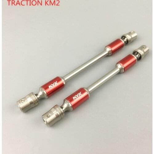 KYX Racing Stainless Steel Center Drive Shaft for 1/8 RC Crawler Car Traction KM2