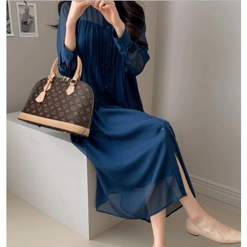 Fashion PU leather womens handbag messenger bag European and American fashion shell bag womens classic old flower shoulder bag