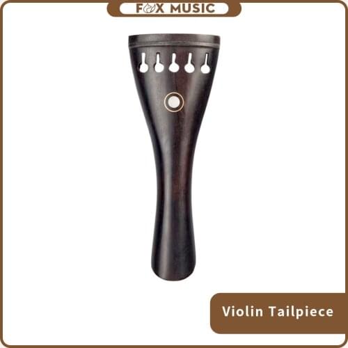 Violin Fiddle Tailpiece Ebony 5 String Violin Tailpiece for 5 String Tailpieces Orchestral Electric Violin Part Accessories