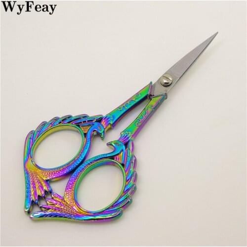 Retro Scissors Vintage Scissors Craft Thread Embroidery Sewing Threads Supplies Stainless Steel Tailor Scissor Tool Cross-stitch
