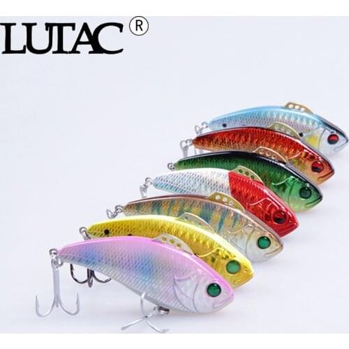 LUTAC fishing lure 2020 vibe hard plastic bait sinking water wobbler carp fishing lures bass fish