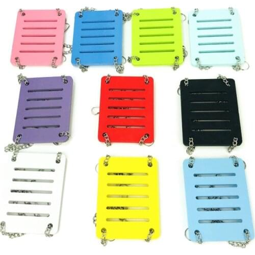 Cute Parrot Hamster Small Swing Shake Suspension Toy Hanging Bed Pet Products Chinchilla Amuse Mouse Pet Bridge Accessories