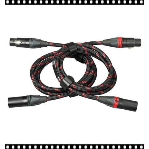 TOPPING TCX1 Audiophile 6N Single Crystal Copper XLR Balanced Line XLR Professional Audio Cable