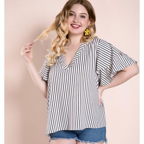 Блузки в полоску Ultralinner China At AliExpress