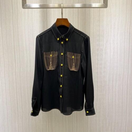 Женские шелковые рубашки UOSU China At AliExpress