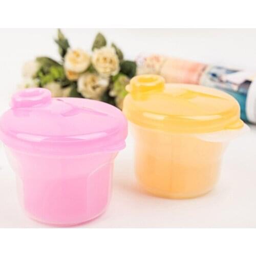 1 Pc Portable Milk Powder Formula Dispenser 3 Layer Rotary Milk Powder Tank Box Baby Feeding Storage Box Toddler Food Container